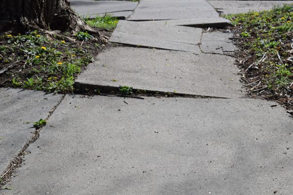 Concrete Sidewalk Leveling in Burlington